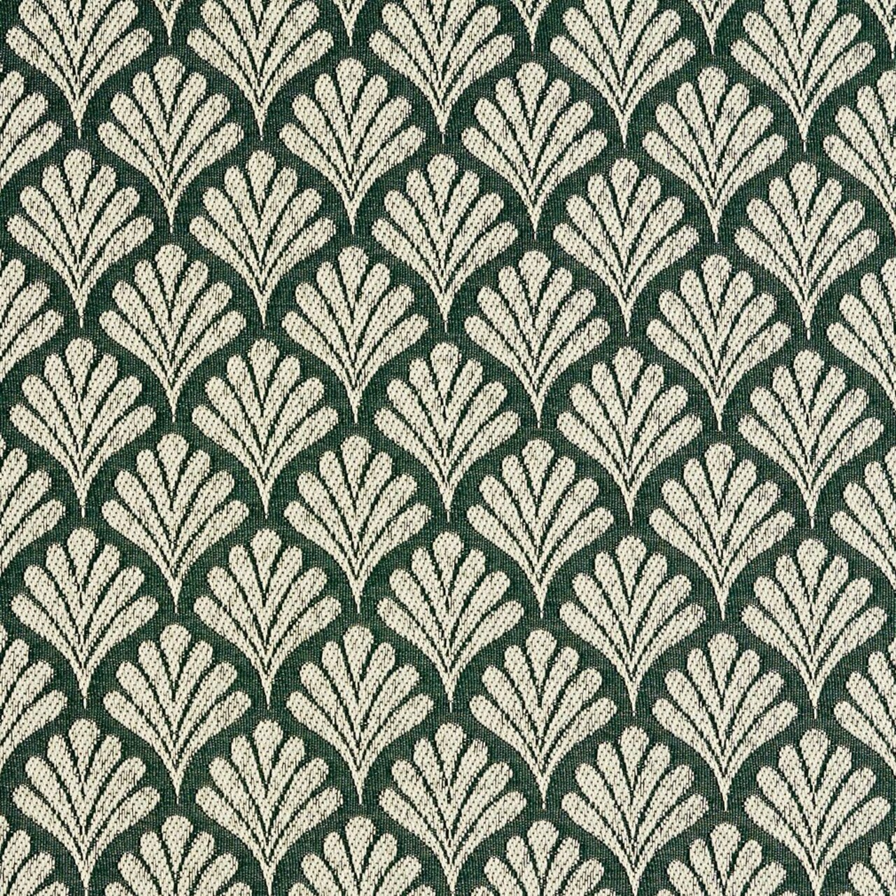 Alpine/Fan - Green Abstract & Geometric,Small Scale Upholstery Fabric 54 Inches"